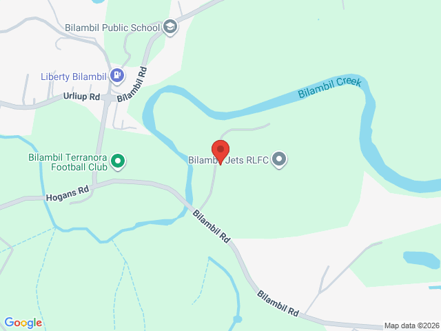 Map showing event location
