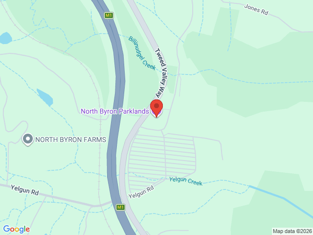 Map showing event location